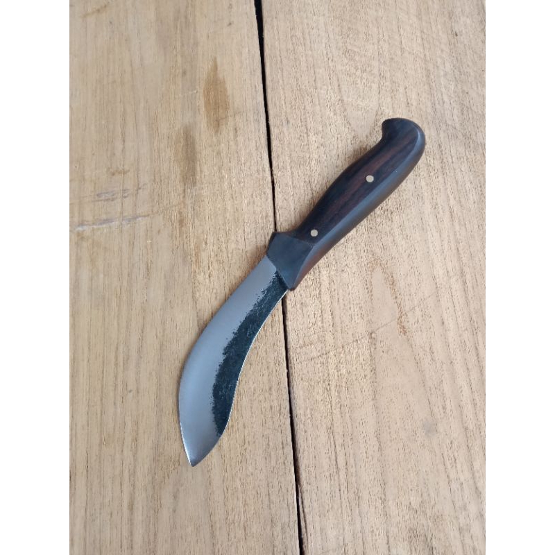 Pisau Skinner Gagang kayu Sono
