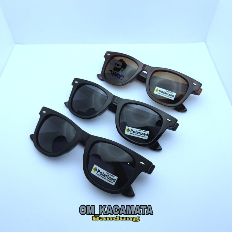 KACAMATA WAYFARER/KACAMATA GAYA LENSA POLARIZED