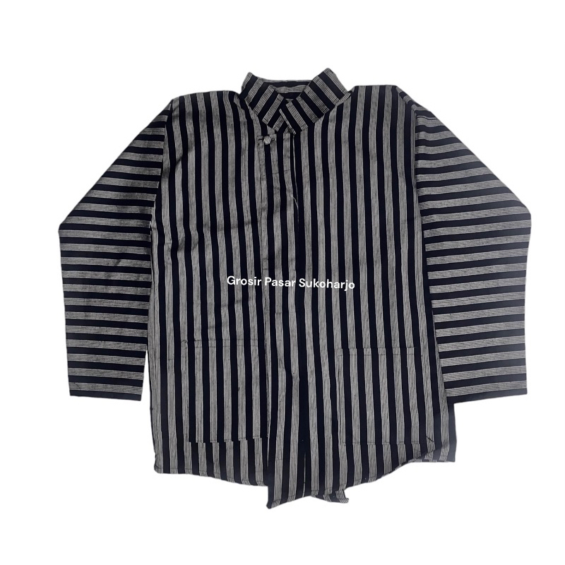 Baju Lurik Dewasa / Surjan Lurik Dewasa/ Pakaian Adat Jawa/Pakaian Pria traditional /Surjan lurik de