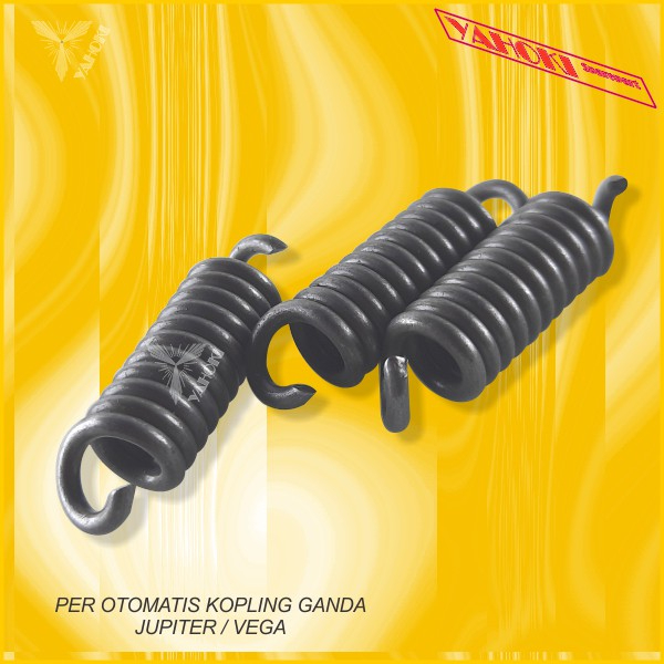 Per Otomatis Kopling Ganda Jupiter / Vega  -- Set / isi 3 pcs --