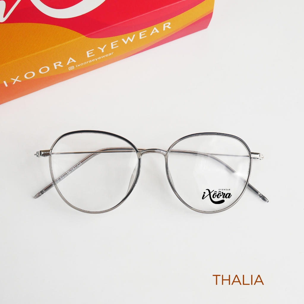 Ixoora Thalia Frame Kacamata Wanita Minus Photocromic Photochromic Anti Radiasi Blueray Bluecromic