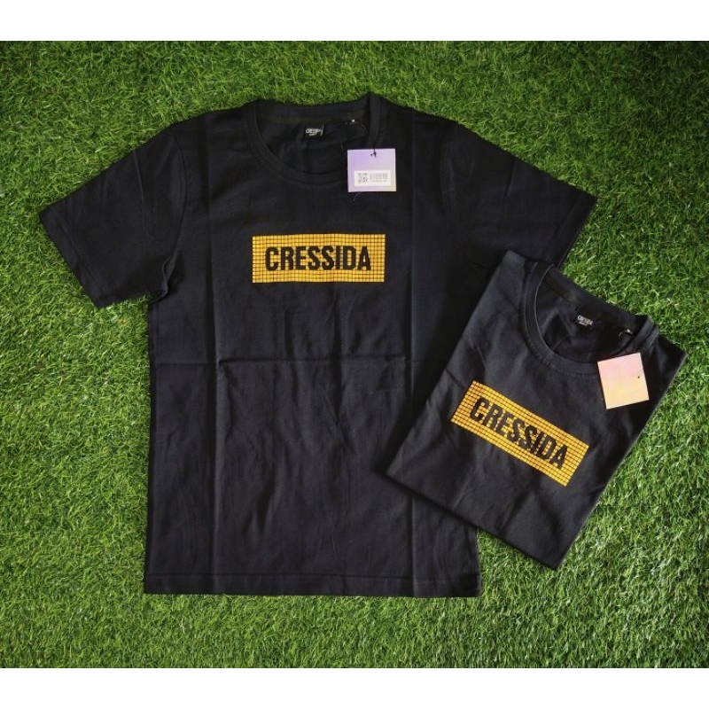 KAOS CRESSIDA ORIGINAL SLIMFIT STRETCH MELAR PRINTING POLOS SABLON SPANDEK KATUN