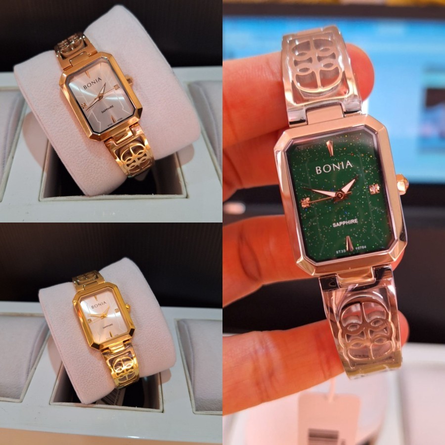 JAM WANITA BONIA BNB10764-2213/BNB10764-2513/BNB10764-2393 SAPHIRE TERBARU ORIGINAL