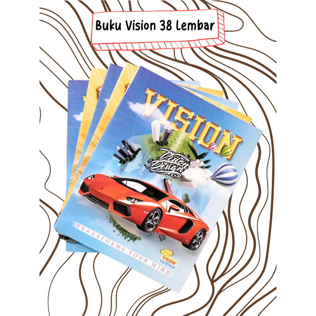 

Buku Vision 38 Lembar (Ready Stock)