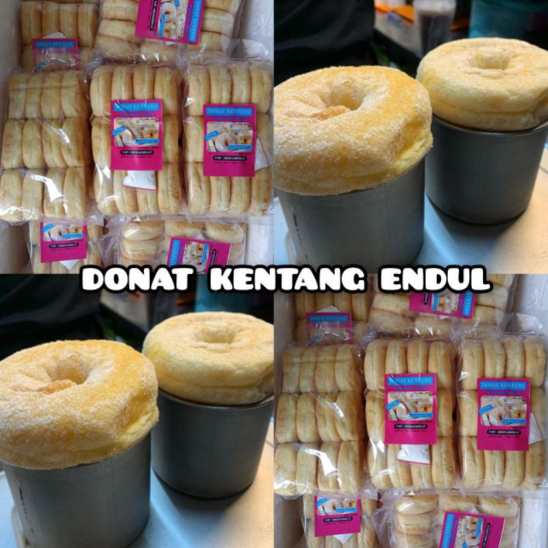 

DONAT KENTANG ENDUL JAYA ISI 12 + GULA HALUS