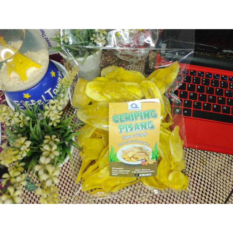 

Keripik Pisang Kepok 200Gr