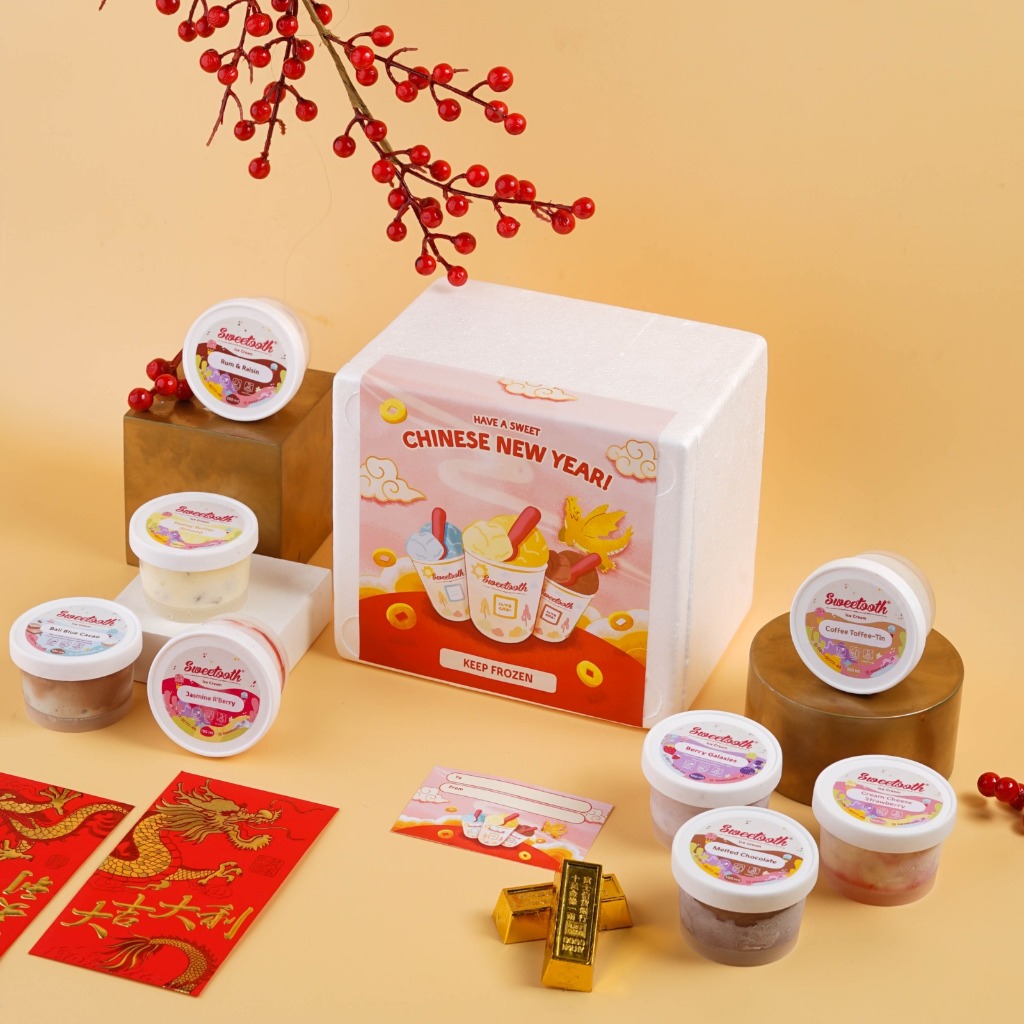 

Sweetooth - Hampers Imlek/Hampers Sincia/Hampers CNY! (Ice Cream Gift)