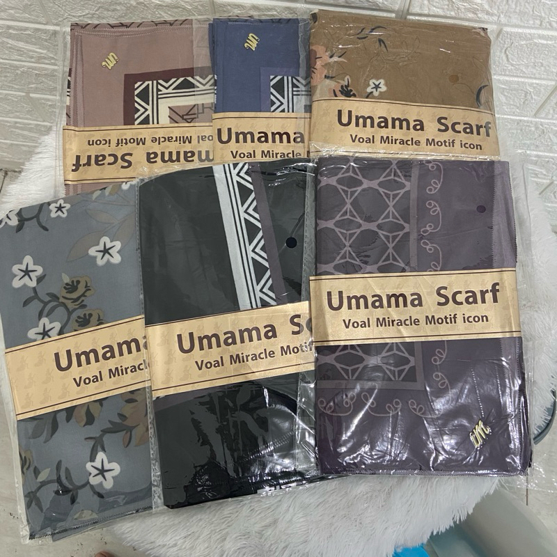 UMAMA VOAL MIRACLE PRINT VOAL MOTIF ICON LC PREMIUM PREMIUM /SEGI EMPAT MOTIF / JILBAB MOTIF UMAMA M