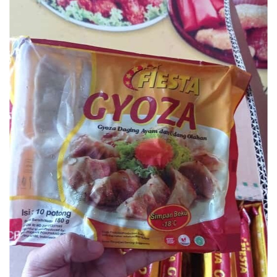 

FIESTA Gyoza 180 Gram Isi 10