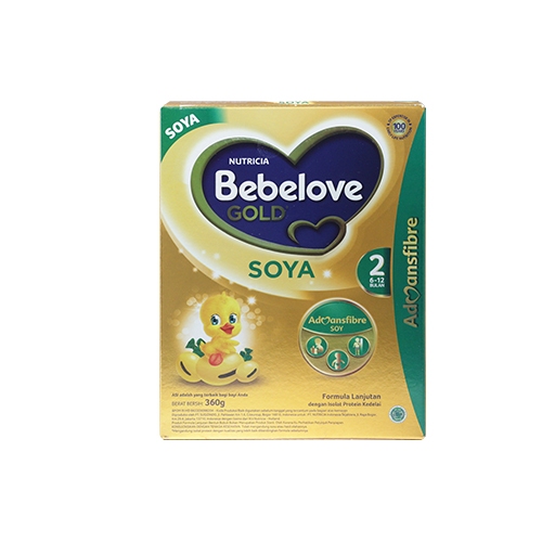 BEBELOVE SUSU SOYA 0-6 DAN 6-12 BULAN