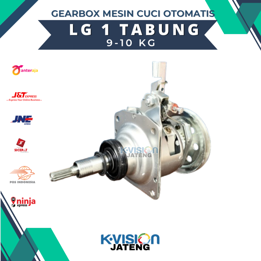 Gearbox Mesin Cuci Otomatis LG 9 10 Kg Satu Tabung