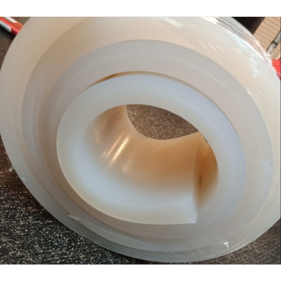 Karet Silikon Tahan Panas 10mm Tahan Panas Lembaran Meteran