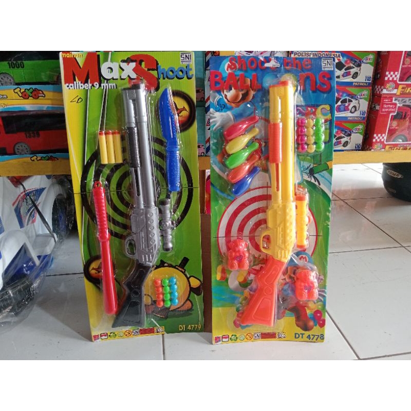 DT 4779 MAINAN PISTOL MAINAN LARAS PANJANG BUSA