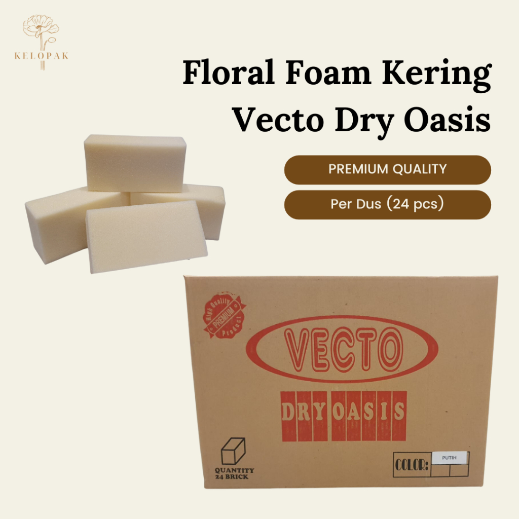 Floral Foam Kering (Vecto Floral foam)