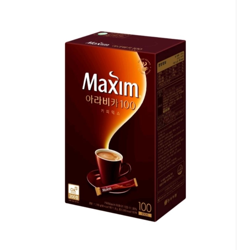 

Maxim Arabica 100 Coffemix Kopi Korea