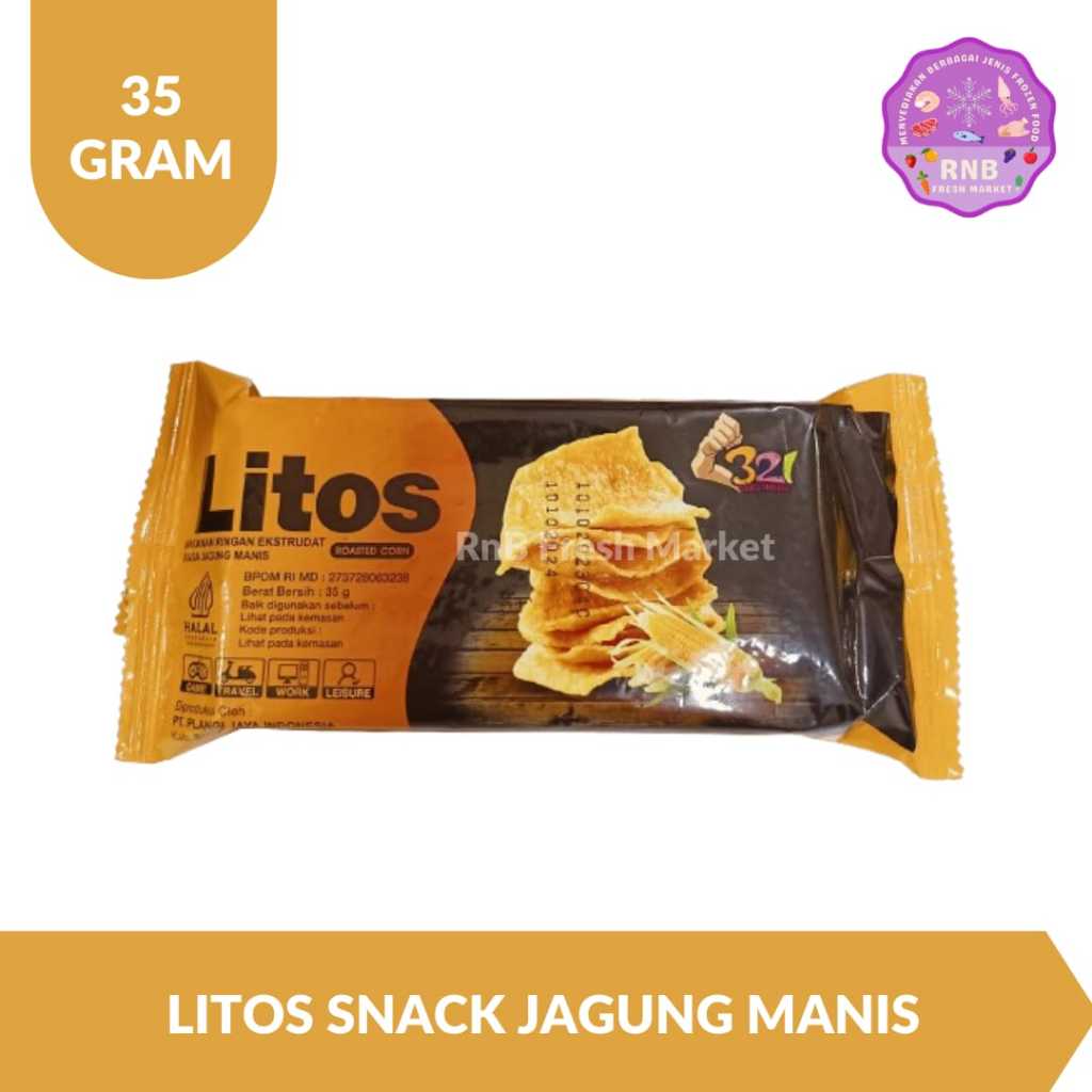 

Litos Snack Jagung Manis Netto 35 Gram