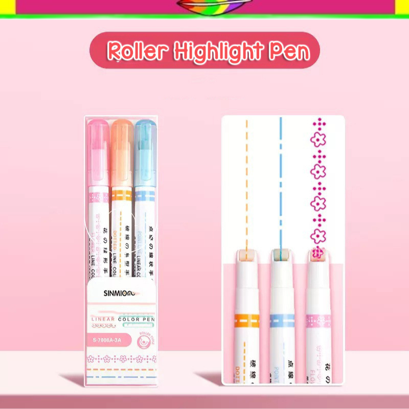 

STABILO HIGHLIGHTER ROLLER | ROLLER STABILLO PEN | PENA GARIS BUNGA | STABILO ROL | MARKER ROLL | PEN JURNALING | STABILO JURNAL KMK