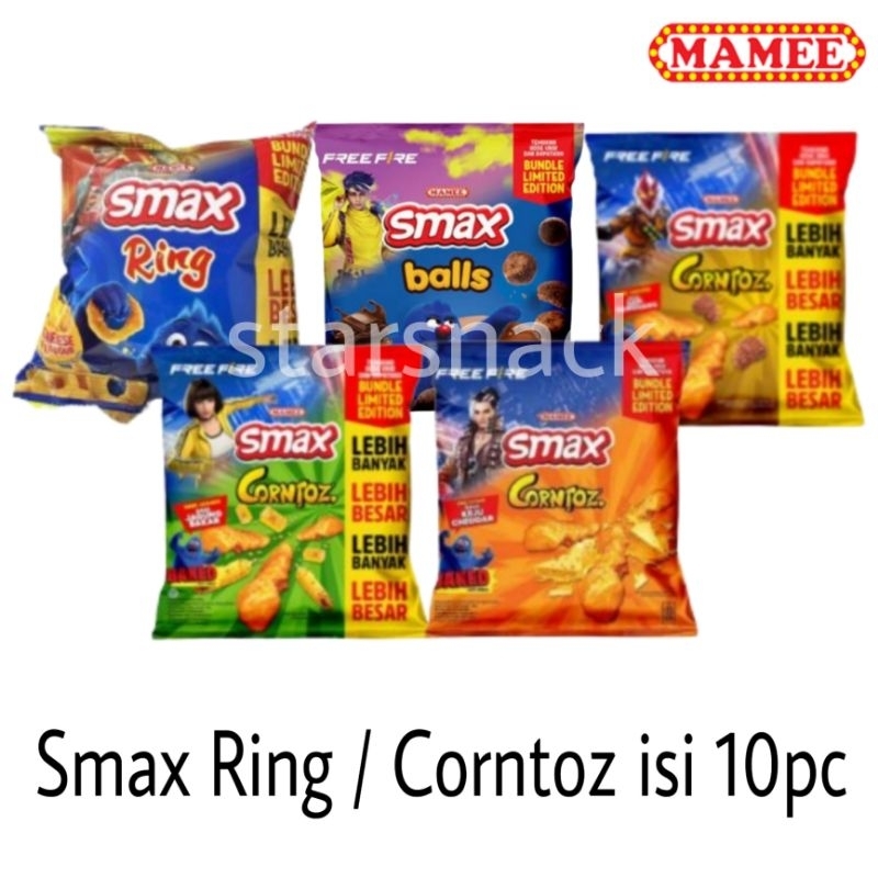 Smax Ring Balls Corntoz keju jagung Pizza Pedas isi 10pc