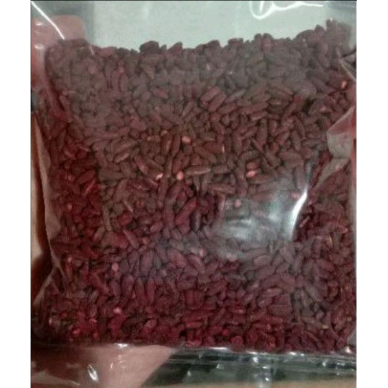 

1kg ang kak, ang khak, hong mi, red yeast rice, angkak merah, beras merah