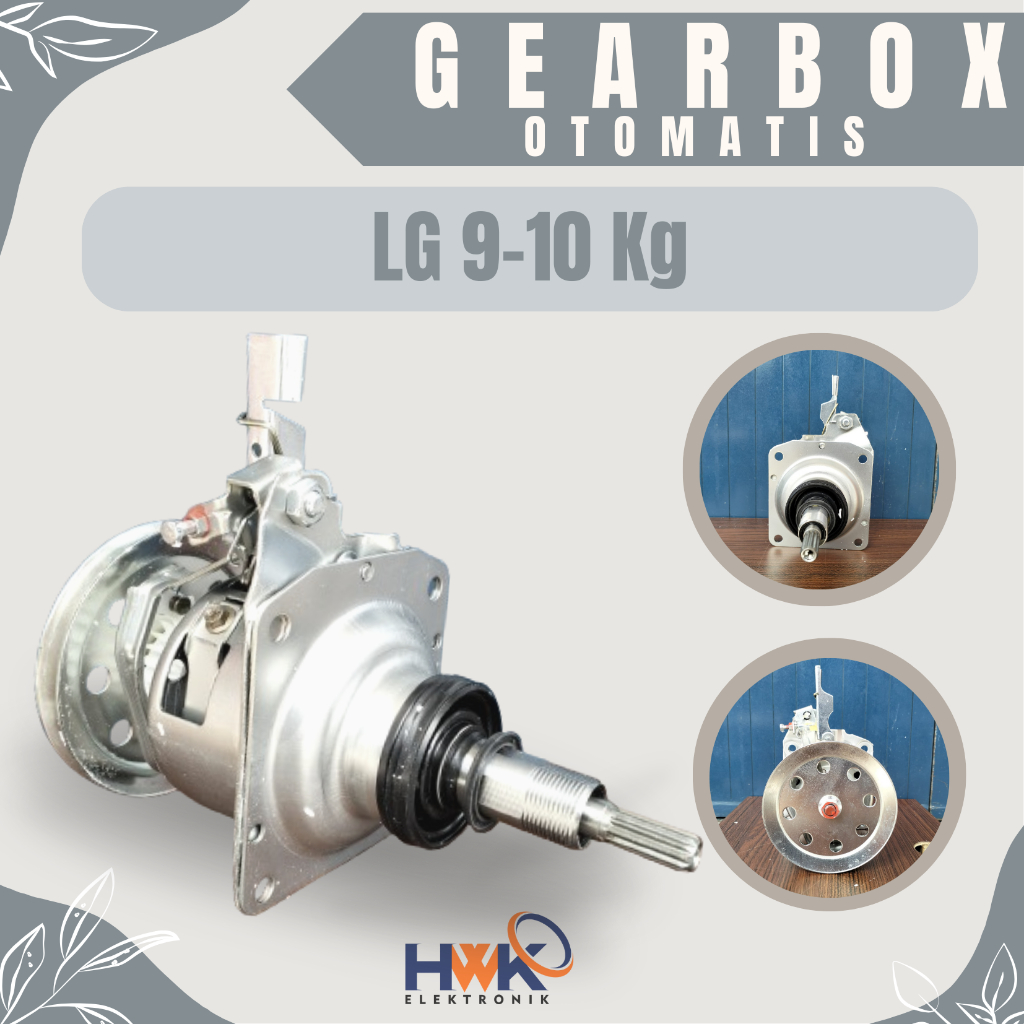 GEARBOX OTOMATIS MESIN CUCI LG / GEARBOX MESIN CUCI OTOMATIS LG 9-10kg