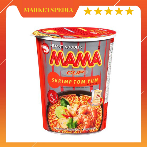 

MAMA Cup Instant Noodle SHRIMP TOM YUM Flavour mama