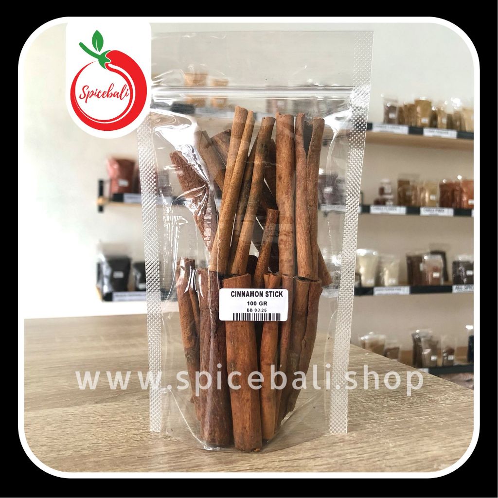 

Kayumanis Utuh 100 gr / Cinnamon Stick 100 gr / Kayu Manis Batang Cut 8 cm - 100 gr