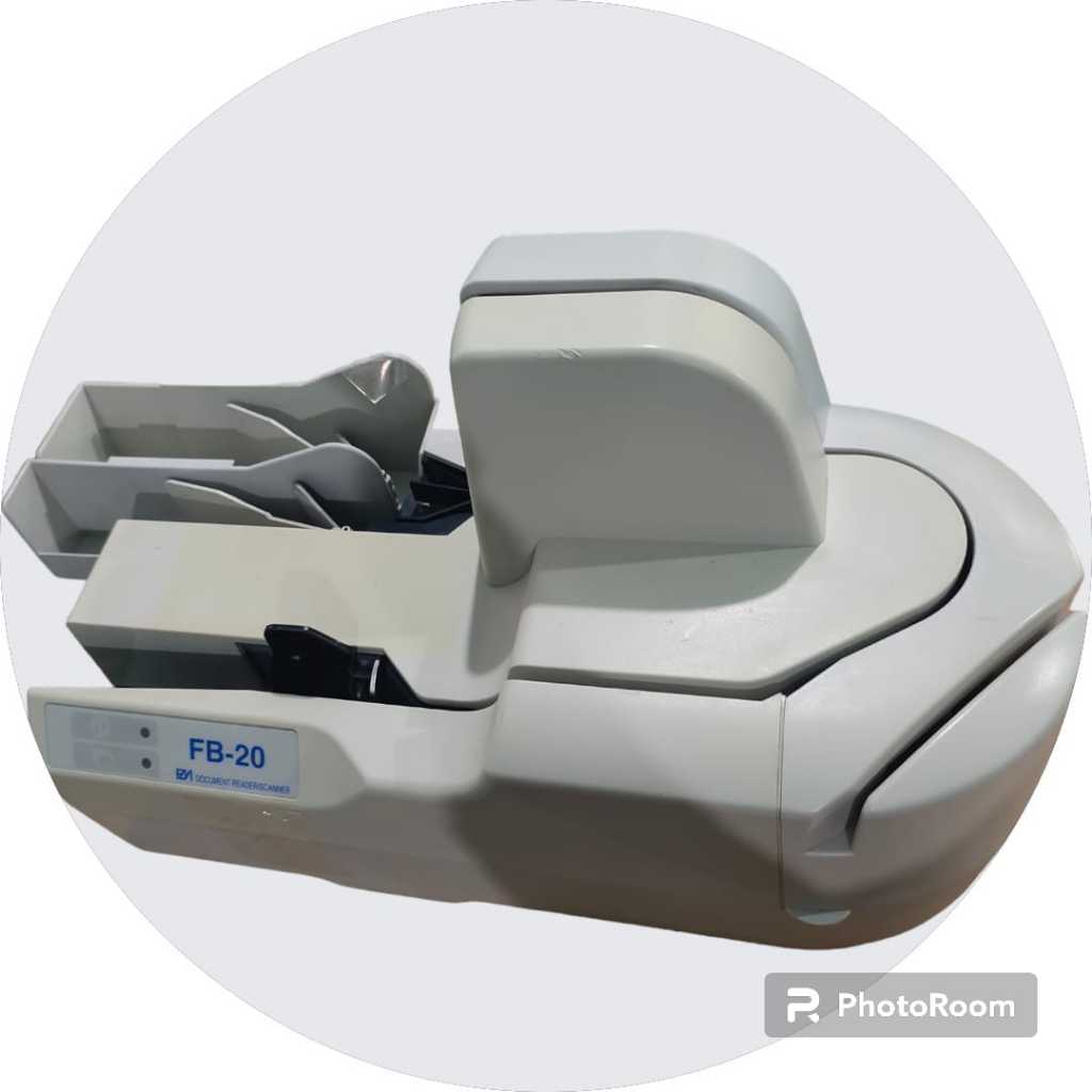 FUJI FB-20 MESIN SCANNER CHEQUE/SCANNER CEK/MICR Cheque Scanner