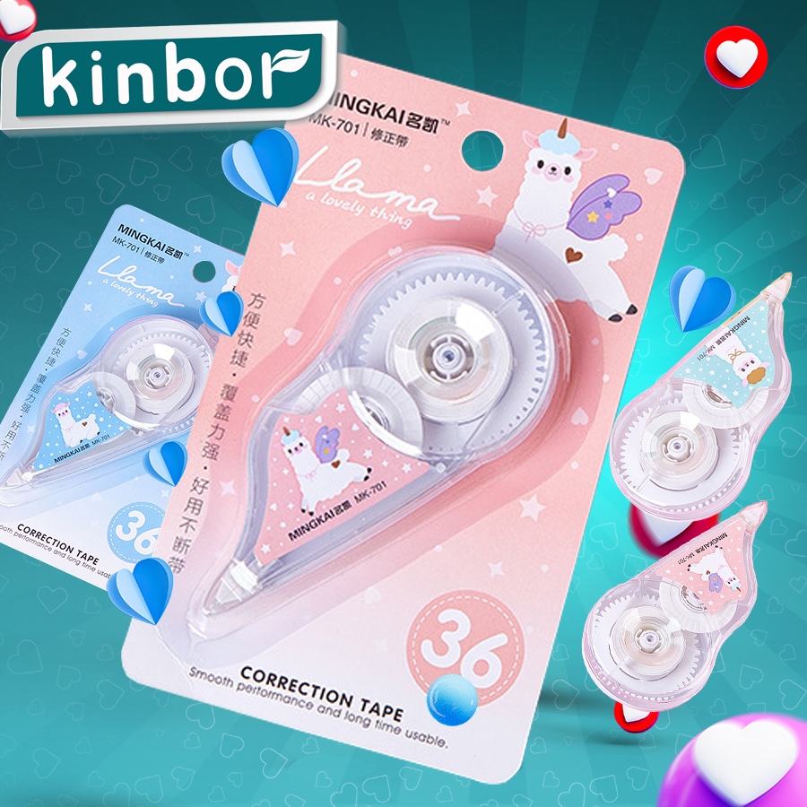 

Correction tape/ Tip ex kertas cute/ tipex kertas pita koreksi pastel ( KINBOR )