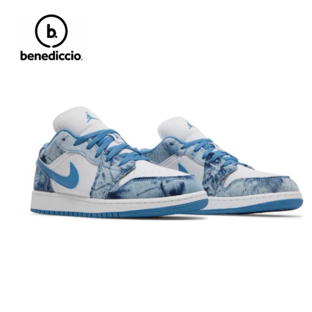 Air Jordan 1 Low Washed Denim GS