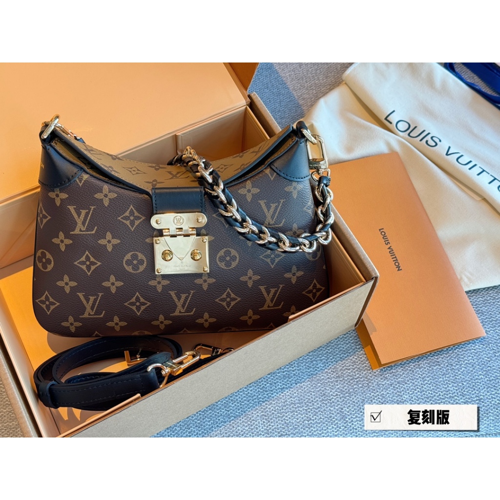 LV Horn Series Half Moon Bag Handle Bags Casual Ladies Sling Shoulder Bags