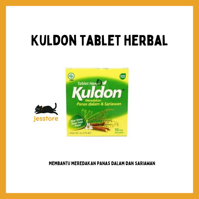 KULDON OBAT PANAS DALAM DAN SARIAWAN