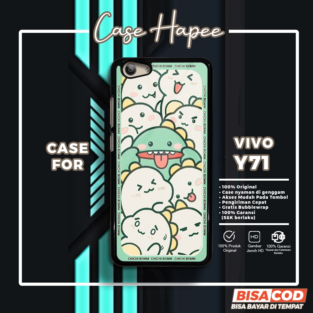 Case Vivo Y71 Casing Vivo Y71 [DSNC] Casehapee Case Glossy Case Aesthetic Custom Case Premium Softca