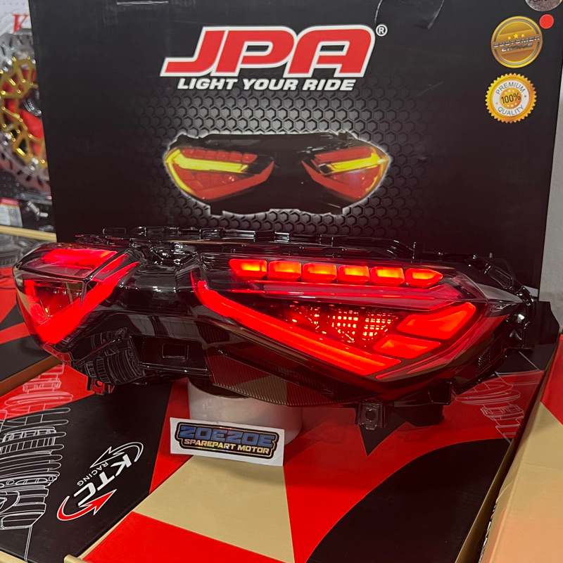 Lampu stop JPA Transformer New Nmax 2020-2023 Stoplamp Nmax New 2020 Black Edition