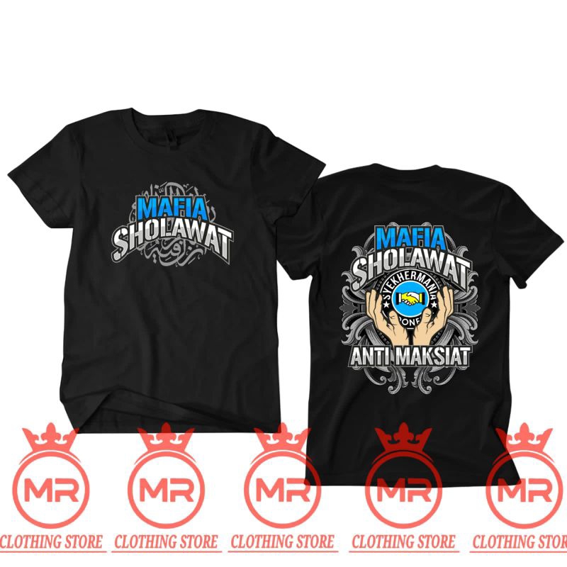 KAOS DISTRO MAFIA SHOLAWAT SYEKHERMANIA INDONESIA