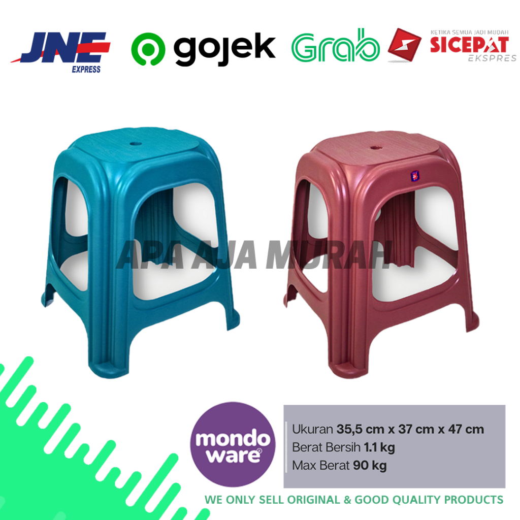 Mondoware Kursi Baso Tulip 1877 / Kursi baso Murah / Kursi RT RW / Kursi Baso Mondoware