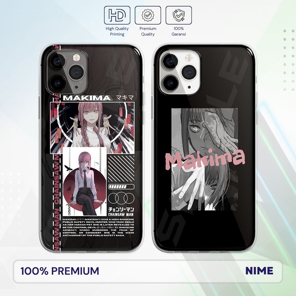 Nime Premium Case Anime Chainsaw Man - Makima 2