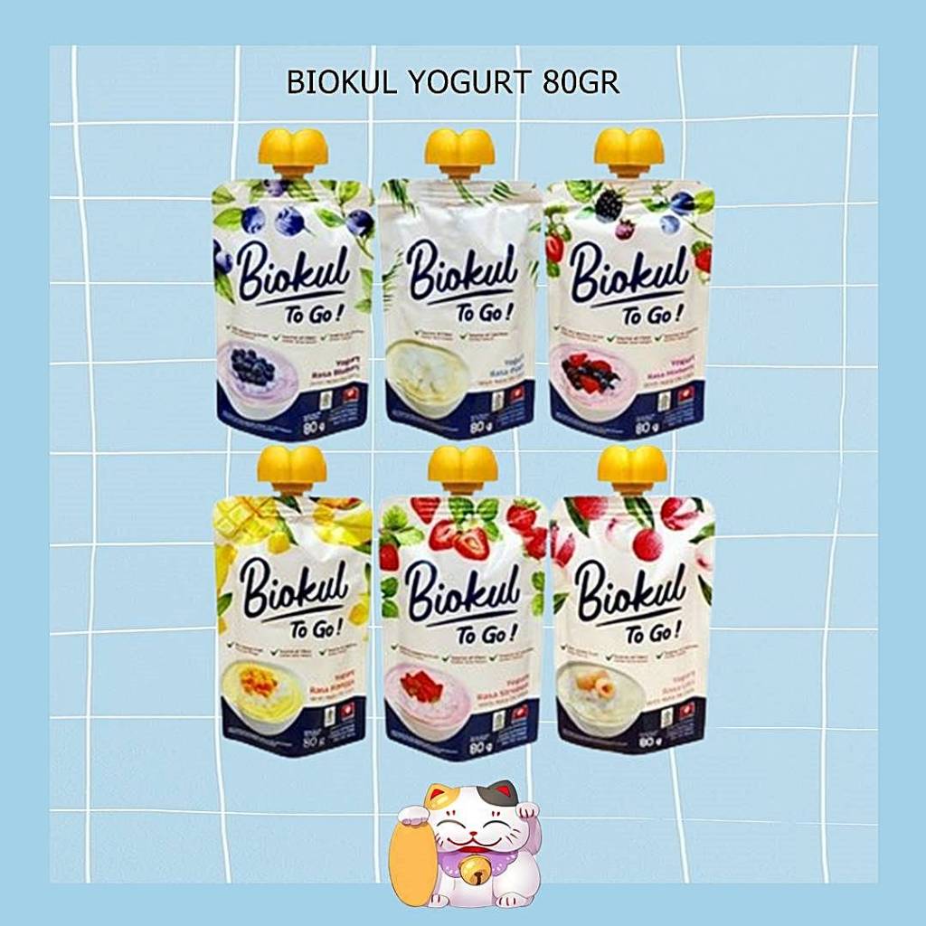 

Biokul Yogurt To go 80gr / Yoghurt Aneka Rasa Buah