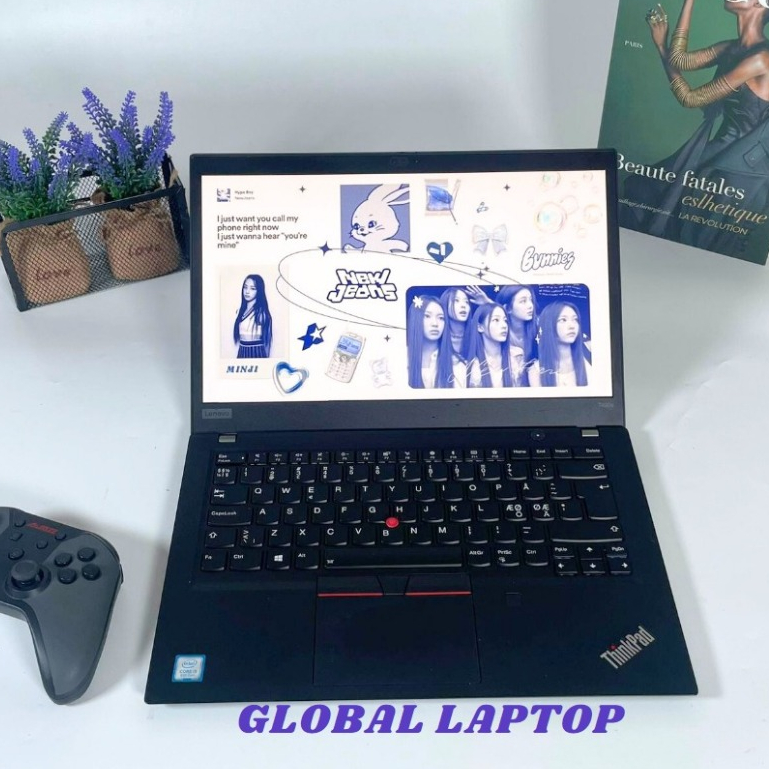 LAPTOP LENOVO THINKPAD E490  L490 T490 T490S INTEL CORE I5/I7 GEN 8 LAYAR 14" SECOND BERKUALITAS - F