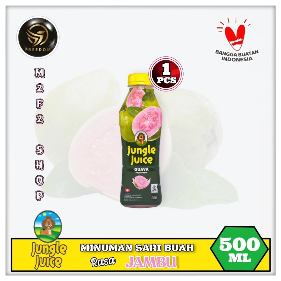 

Diamond Jungle Juice Guava | Jus Jambu Botol Pet - 500 ml (Kemasan Satuan)