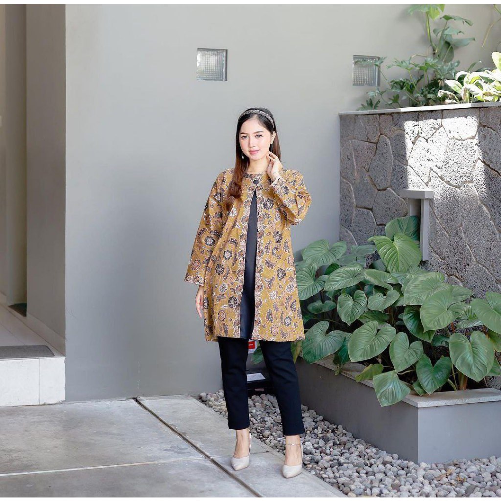 Benang Raja Tunik Batik Stretch AllSize