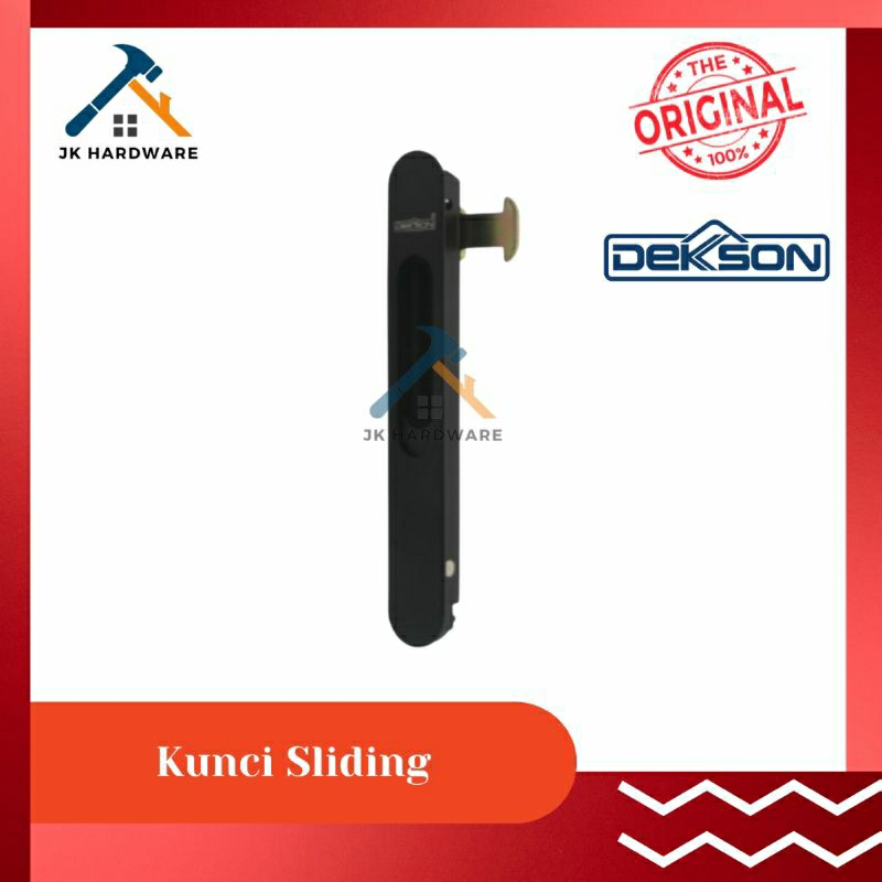 Kunci Handle Jendela Dan Pintu Sliding Dekkson KS Z08A BK