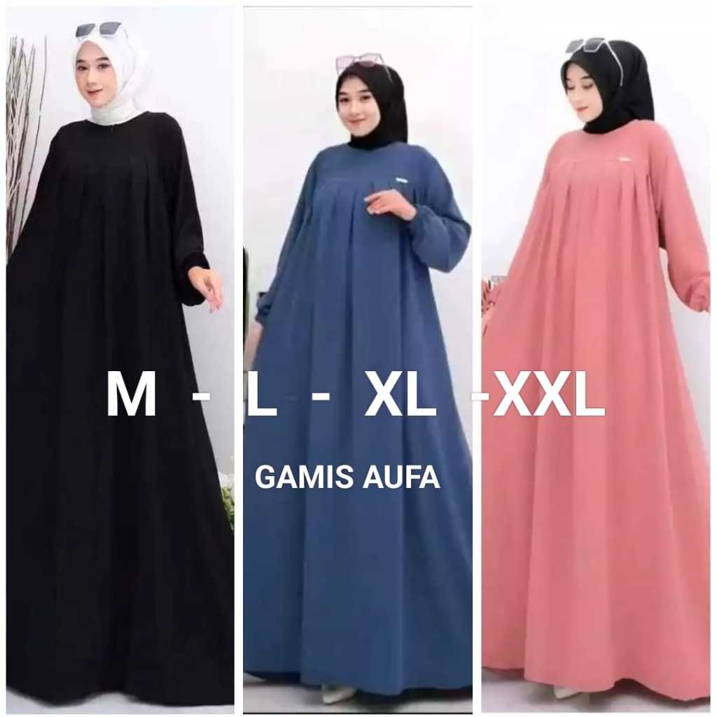 GAMIS AUFA //GAMIS KATUN //GAMIS MARYAM //DRESS MARYAM
