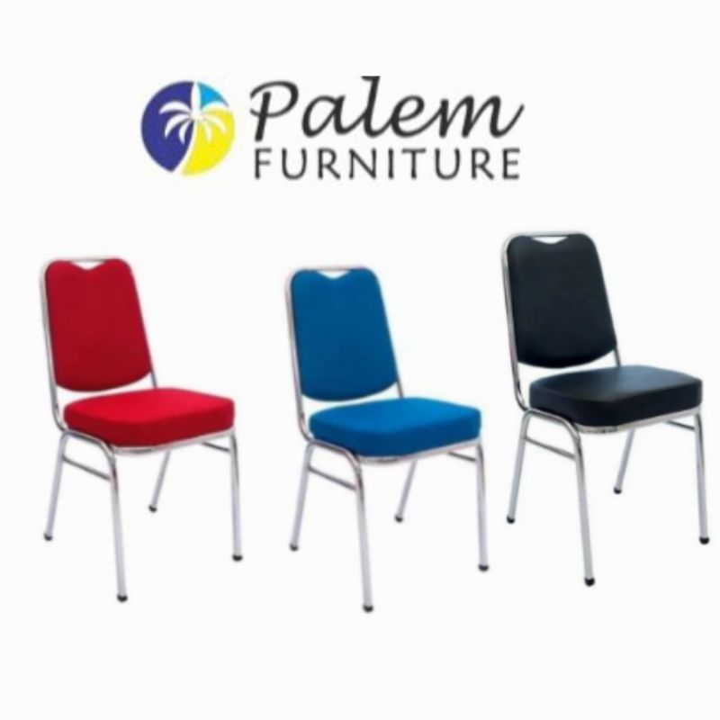 Kursi besi chrome /kursi hawai/ kursi susun/ kursi pesta