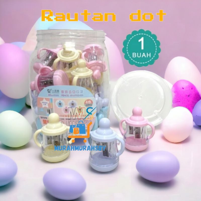 

Rautan/serutan dot 5833 xiao ling jing 2lubang