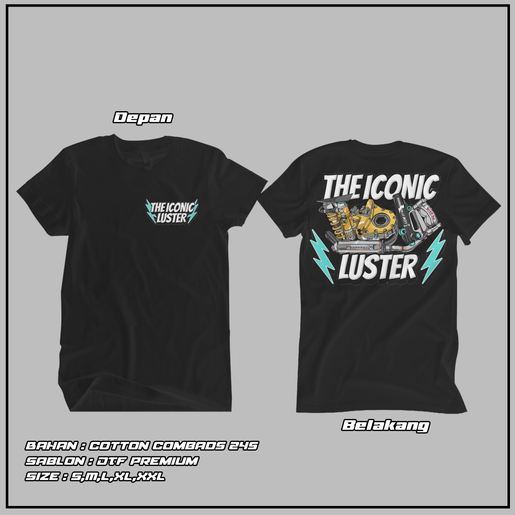 [Bisa COD] Kaos Ragat Vario Original Merchandise | Kaos Katun 24s Asli | Baju Kaos Viral Vario Gank 