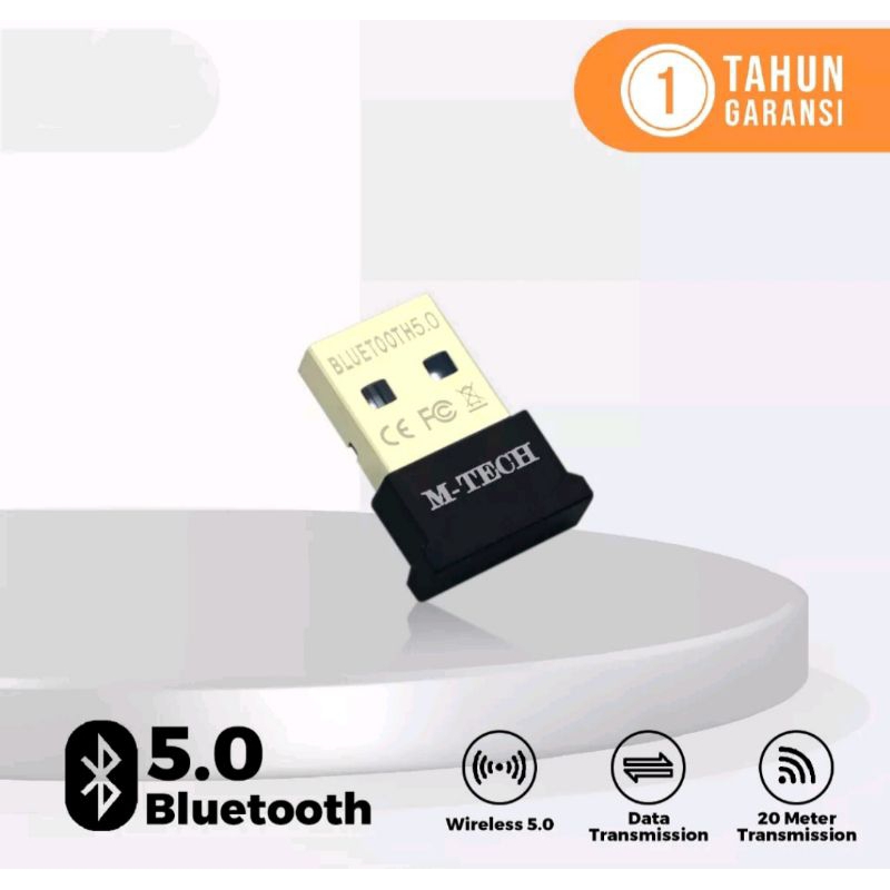Bluetooth M-TECH USB Dongle V.5.0 Adaptor