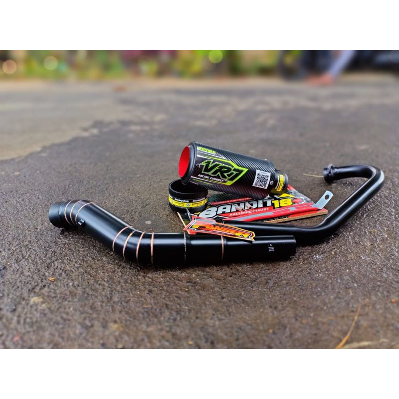 KNALPOT ORIGINAL VR7 PNP BYSON,SONIC, VIXION, R15,GSX, THUNDER,TIGER