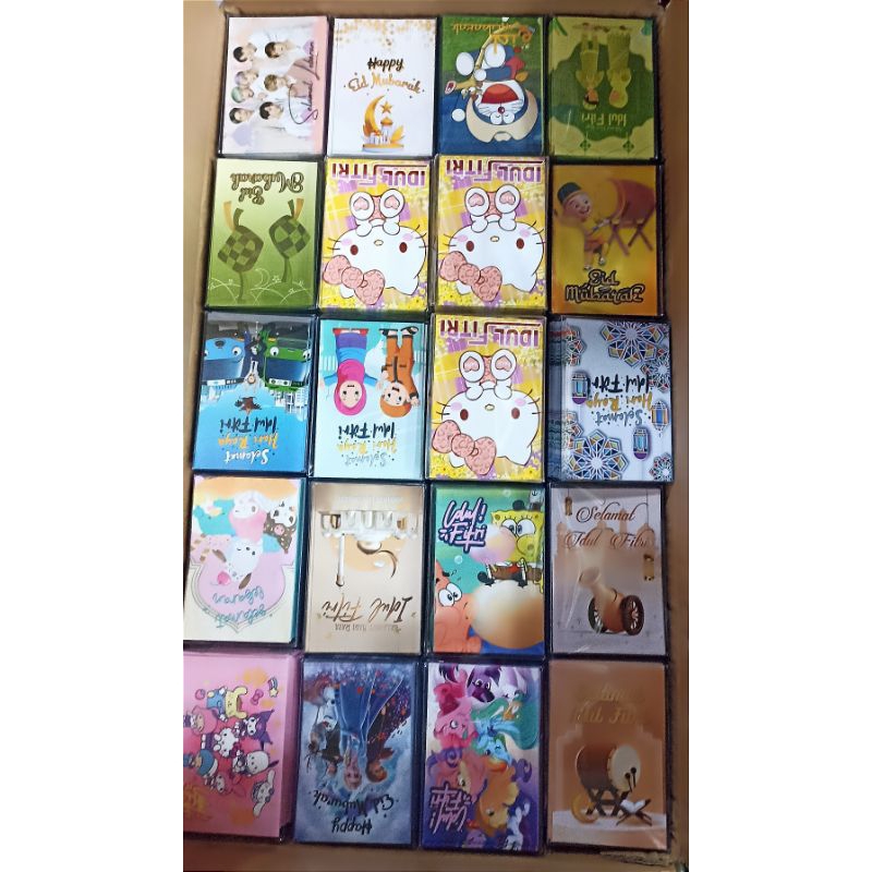 

[ isi 50 pcs ] Amplop Karakter Idul Fitri