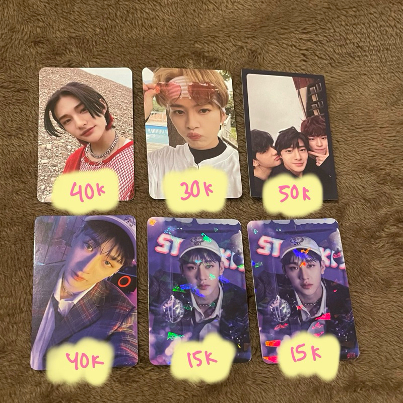 Stray Kids Hyunjin Lee Know Bangchan Photocard Noeasy Christmas Evel Cevel I am Not