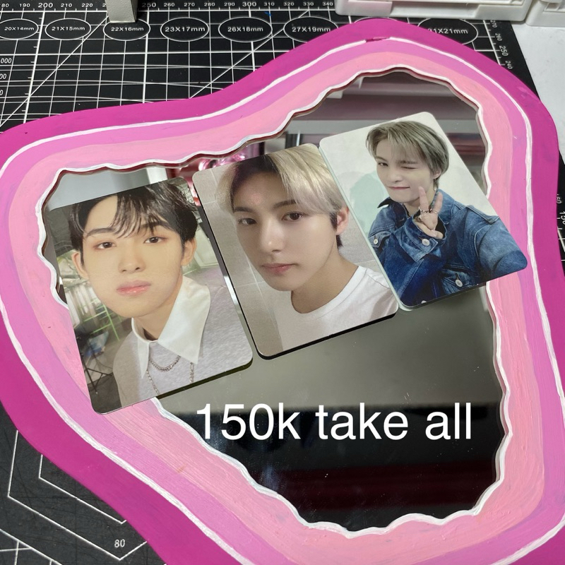 pc photocard nct doyoung jeno winwin yangyang jaemin mark taeil johnny home scratch photopack sticke